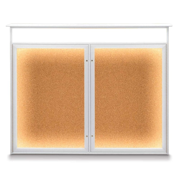 Open Faced Traditional Rounded Corkboard
